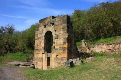 Watt's Engine House - once housed a Cornish pumping engine used to extract water from the adjacent Millclose lead mine.